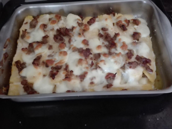 Lasagna bianca salsiccia e besciamella