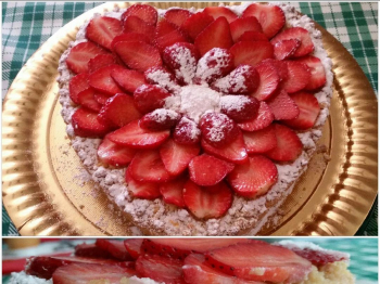 🍓Sbriciolata fragole e ricotta 🍓