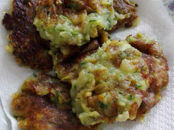 Frittelle di zucchine e patate