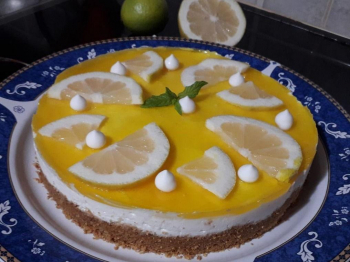 CHEESECAKE AL LIMONE🍋