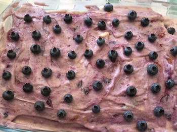 Tiramisù ai mirtilli