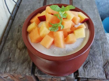 Fresco dessert alla frutta