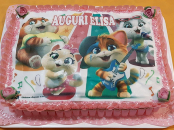 Torta 44 gatti