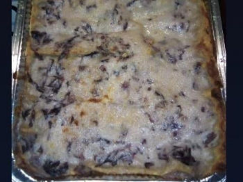 Lasagna al radicchio