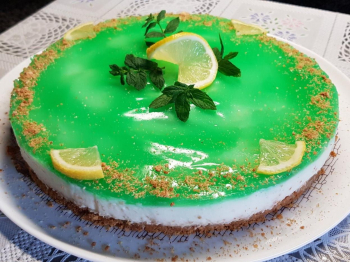🍋Cheesecake limone &amp; menta 🍋