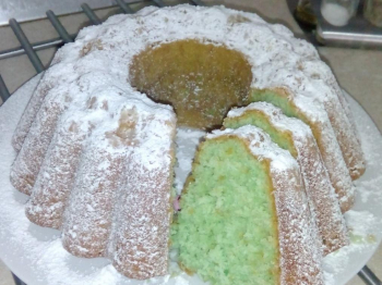 Ciambella alla menta e cocco