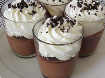 Panna cotta al cioccolato