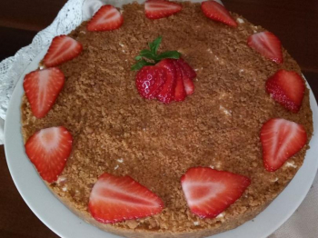 Sbriciolata alle fragole