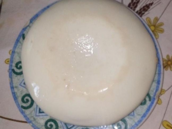 budino al cioccolato bianco