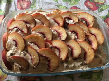 Tiramisù alle pesche