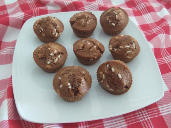 Muffin all'acqua con orzo