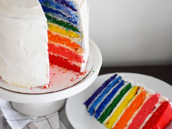 rainbow cake