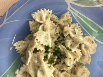 Farfalle al tonno e panna
