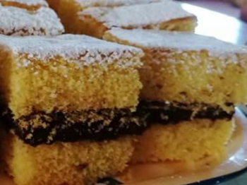 TRANCETTI CON CREMA AL CIOCCOLATO