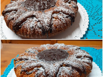Girasole di zucca, mandorle e amaretti