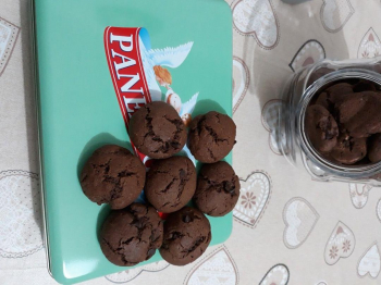 Biscotti da inzuppo cacao e zenzero
