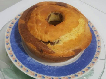 Ciambellone di &quot;mammà&quot; bicolore
