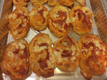 Girelle di pizza