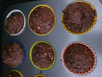 Muffins al cioccolato