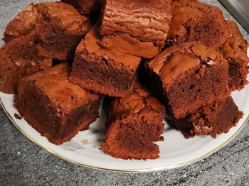 Brownies al latte