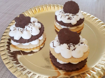 Cream tart con crema al mascarpone