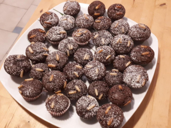 Dolcetti farina di castagne e cioccolato🌰