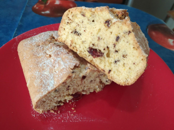 Plumcake uvetta e gocce di cioccolato