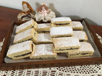 Trancetti con crema al Cioccolato