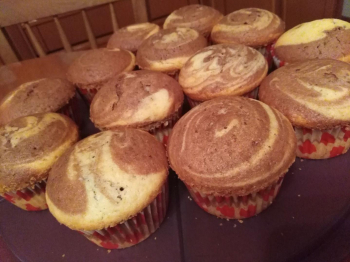 Muffin marmorizzati