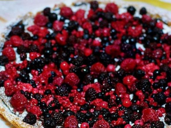 testata ai frutti di bosco