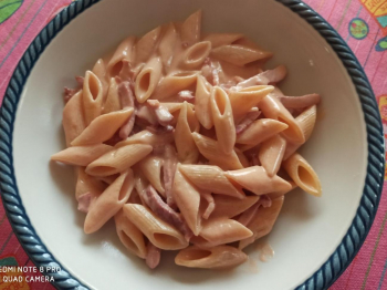 Penne rosate allo speck