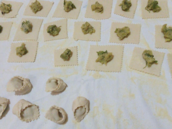 Tortelli senza uova
