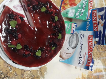Cheesecake ai frutti di bosco