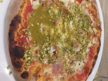 Pizza pistacchiosa