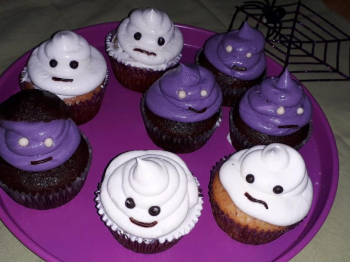 Cupcake fantasmini 👻