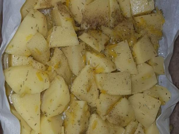 Patate al forno miele e limone