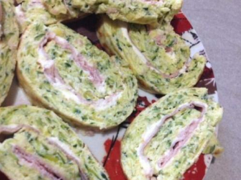 Rotolo di zucchine ripieno