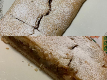 strudel fichi e pere