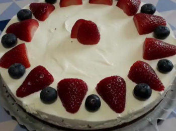 Cheesecake fragole