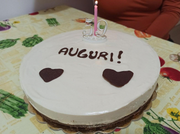 Cheesecake di compleanno al Baileys