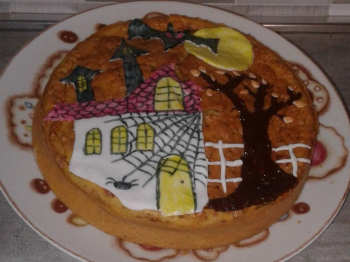 Torta di zucca e amaretti