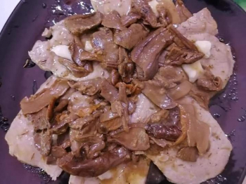 Scaloppine di lonza ai funghi