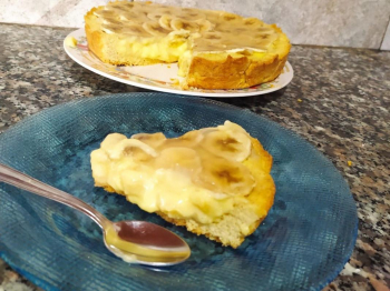 Crostata morbida alla banana