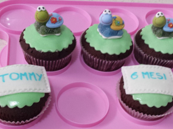 Cupcakes 6 mesi bimbo