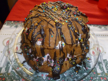 Pandora con crema ai frutti di bosco