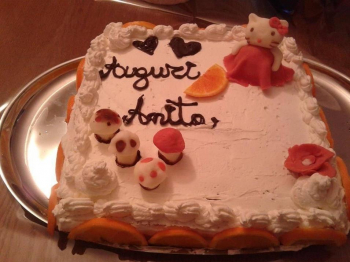 Torta di compleanno hello kitty