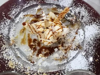 Millefoglie alla crema pasticcera e caramello