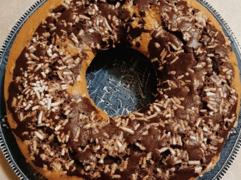 Ciambellone bicolore