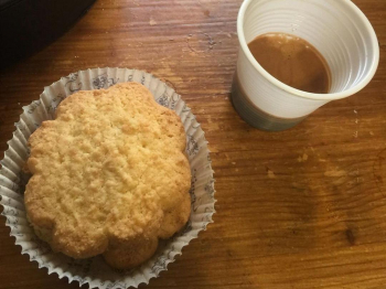 Biscotti di frolla con aroma all'arancia