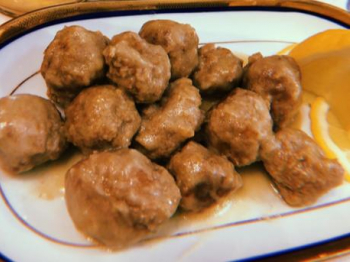 Polpette di carne al limone